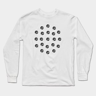 om spiritual awakening symbol Long Sleeve T-Shirt